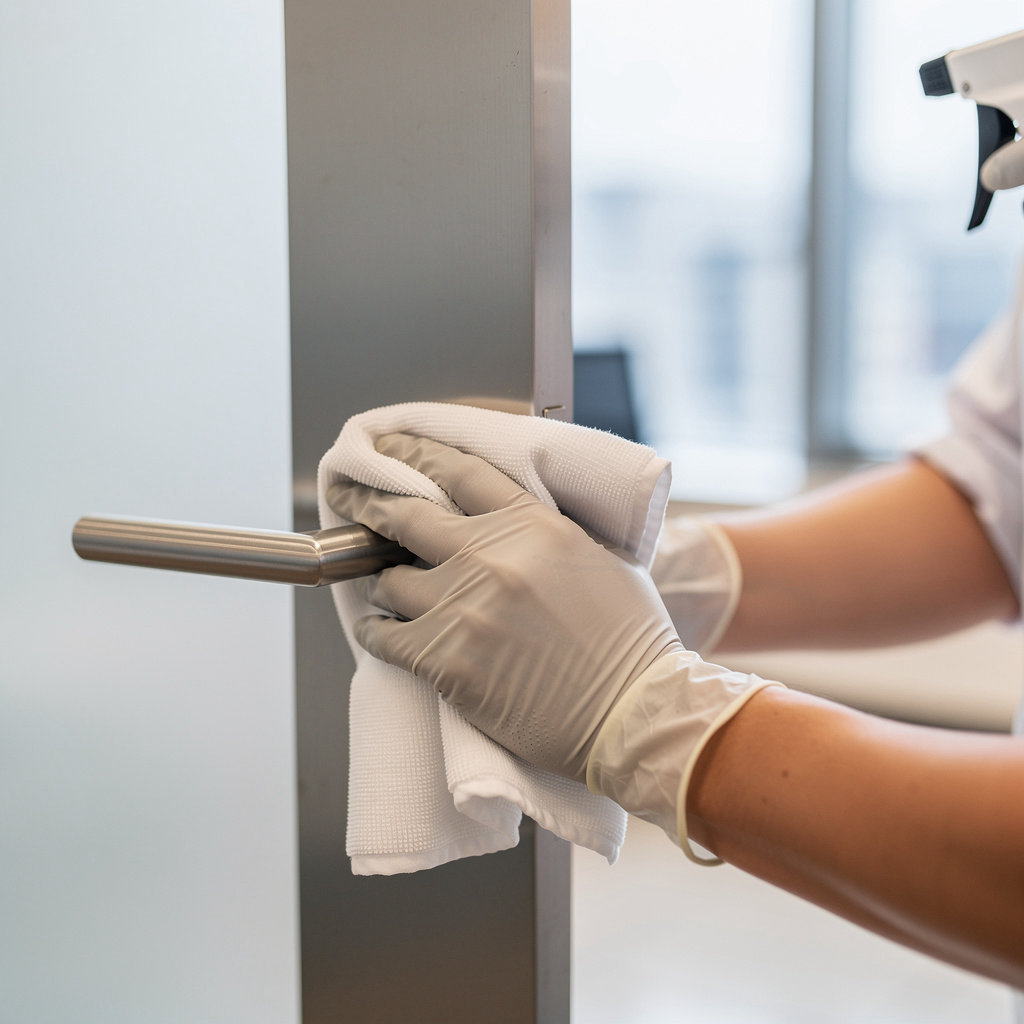 RAMIREZ CLEANING SERVICES team demonstrating a professional and reliable approach to commercial janitorial services in Carnegie, PA